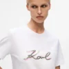 T-shirt Signature à paillettes T-shirt Signature à paillettes