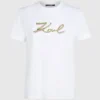 T-shirt Signature à paillettes T-shirt Signature à paillettes