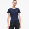 T-shirt slim fit en coton biologique