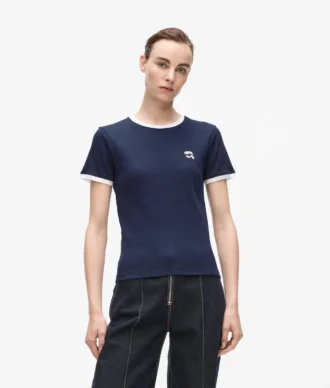 T-shirt slim fit en coton biologique