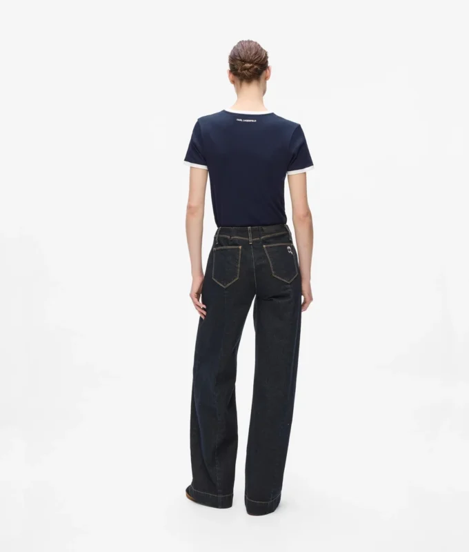 T-shirt slim fit en coton biologique