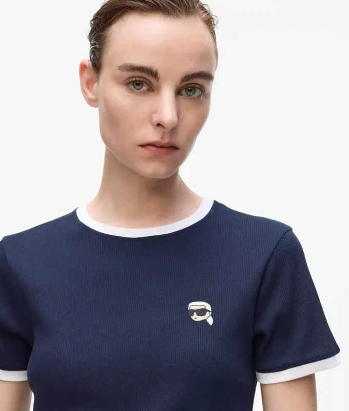 T-shirt slim fit en coton biologique