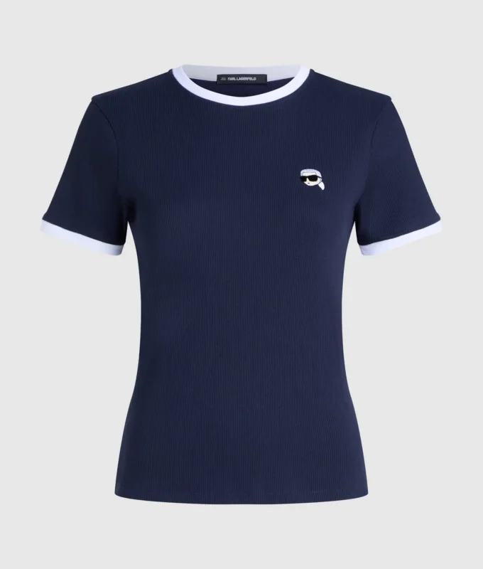 T-shirt slim fit en coton biologique