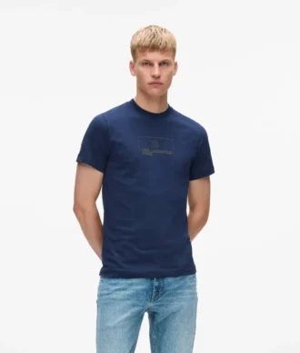 T-shirt slim à logo
