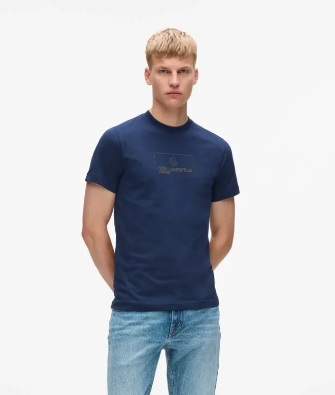 T-shirt slim à logo T-shirt slim à logo