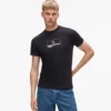 T-shirt slim à logo T-shirt slim à logo