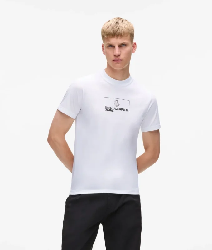 T-shirt slim à logo T-shirt slim à logo