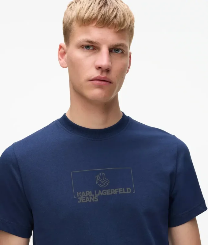 T-shirt slim à logo T-shirt slim à logo