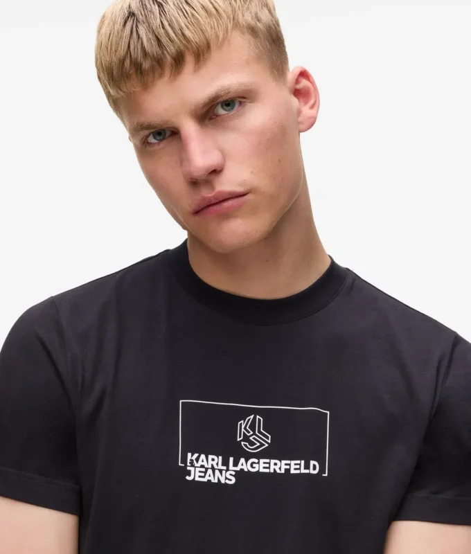 T-shirt slim à logo T-shirt slim à logo
