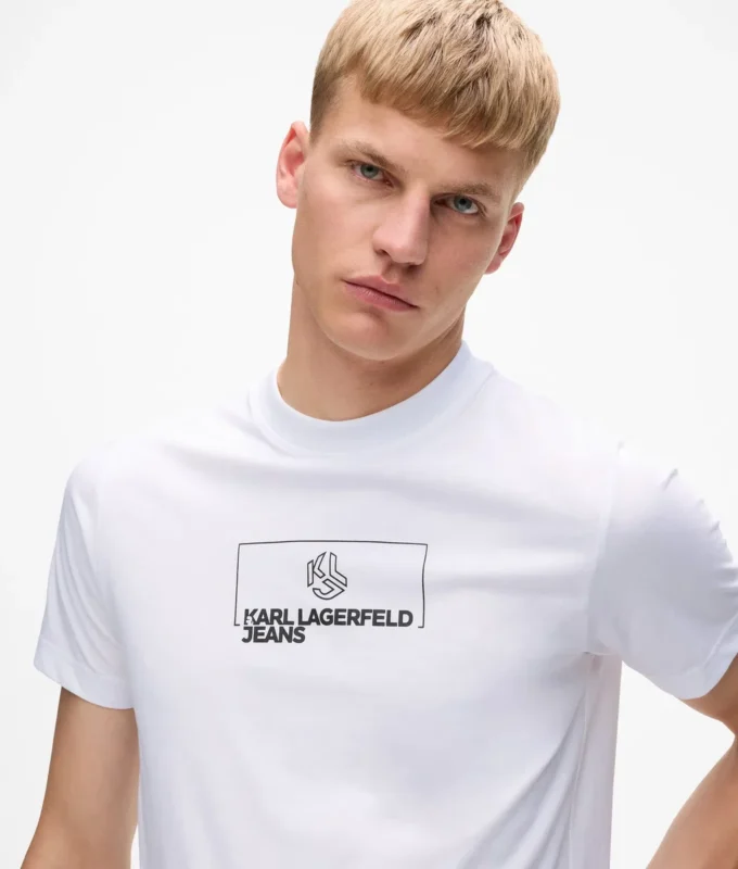 T-shirt slim à logo T-shirt slim à logo