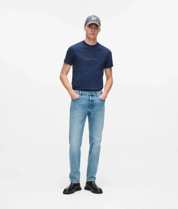 T-shirt slim à logo T-shirt slim à logo