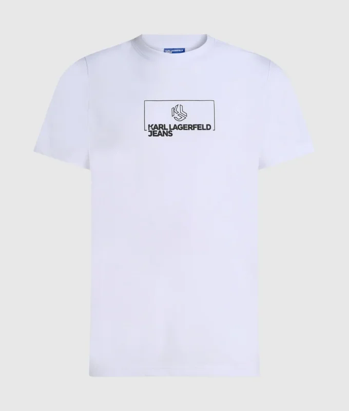 T-shirt slim à logo T-shirt slim à logo