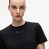 T-shirt à strass T-shirt à strass