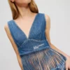 TOP EN JEAN À FRANGES TOP EN JEAN À FRANGES