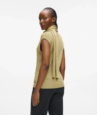 Top en maille métallique