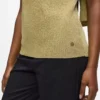 Top en maille métallique Top en maille métallique