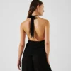 TOP HALTER PLISSÉ À FLEURS TOP HALTER PLISSÉ À FLEURS