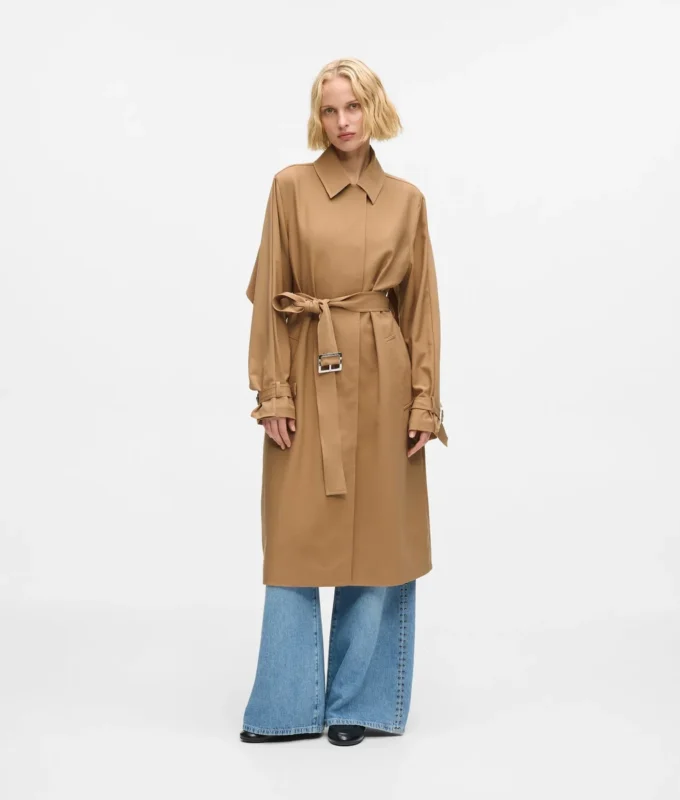 Trench-coat plissé Trench-coat plissé