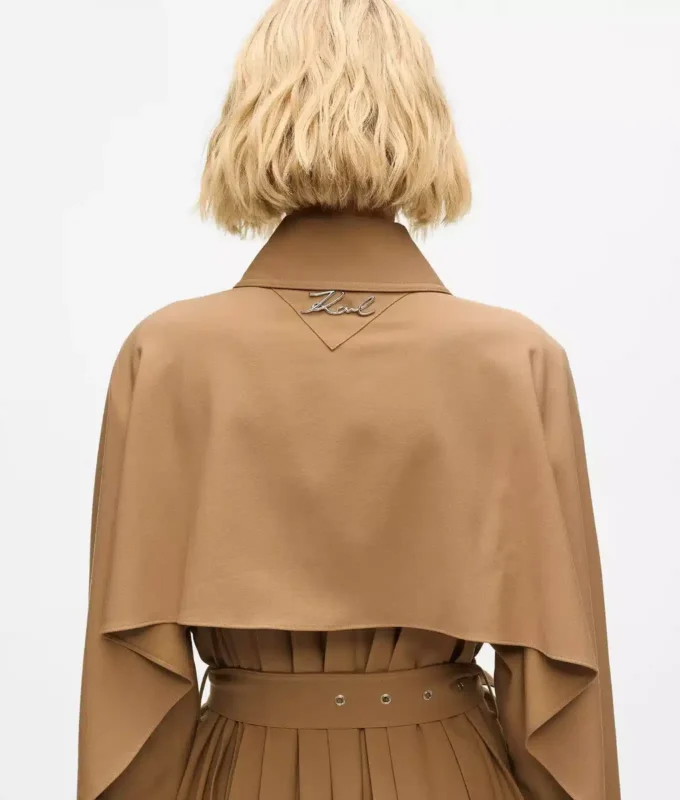 Trench-coat plissé Trench-coat plissé