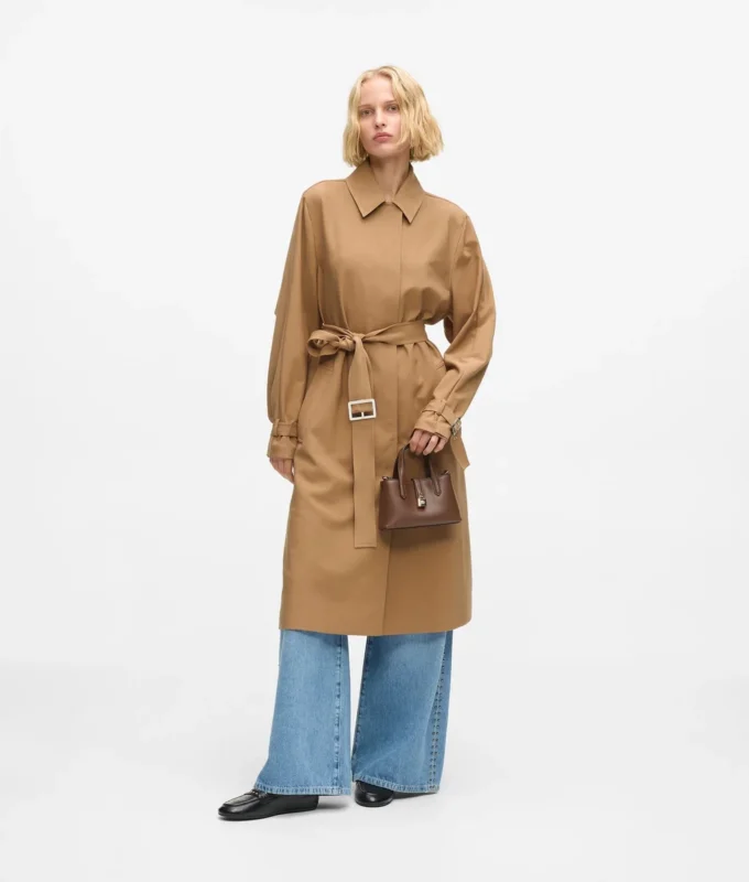Trench-coat plissé Trench-coat plissé