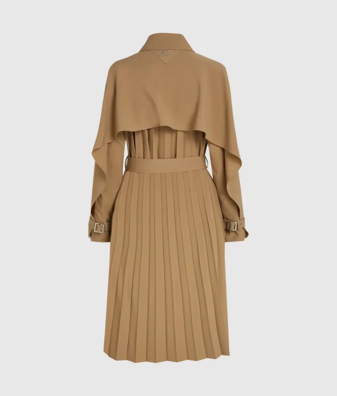 Trench-coat plissé Trench-coat plissé