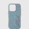 Étui en denim Signature pour iPhone 16 Pro