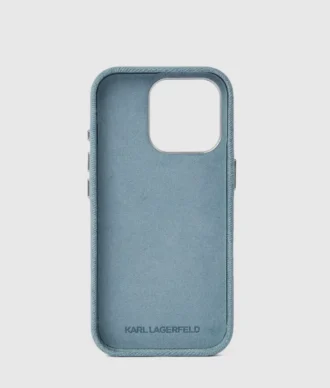 Étui en denim Signature pour iPhone 16 Pro
