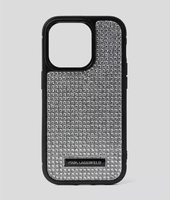ÉTUI IPHONE 16 PRO MAX AVEC LOGO EN STRASS ÉTUI IPHONE 16 PRO MAX AVEC LOGO EN STRASS