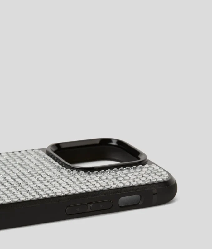 ÉTUI IPHONE 16 PRO MAX AVEC LOGO EN STRASS ÉTUI IPHONE 16 PRO MAX AVEC LOGO EN STRASS