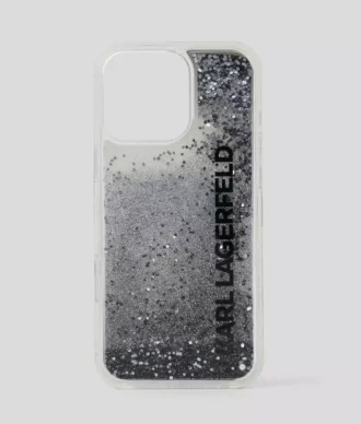ÉTUI LOGO GLITTER POUR IPHONE 16 PRO MAX
