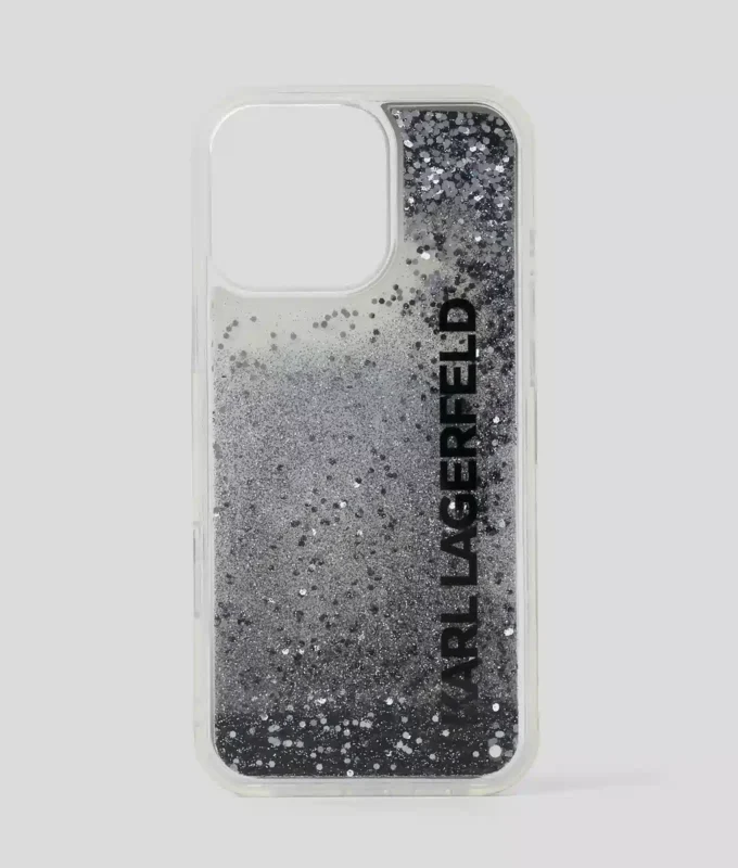 ÉTUI LOGO GLITTER POUR IPHONE 16 PRO MAX ÉTUI LOGO GLITTER POUR IPHONE 16 PRO MAX