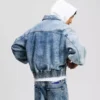 VESTE BOMBER EN DENIM VESTE BOMBER EN DENIM