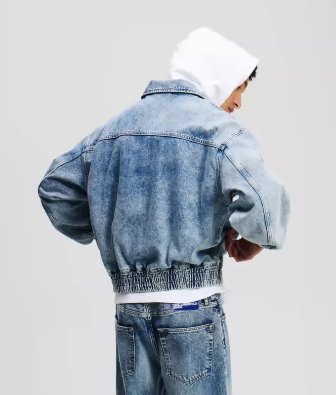 VESTE BOMBER EN DENIM VESTE BOMBER EN DENIM