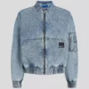 VESTE BOMBER EN DENIM VESTE BOMBER EN DENIM