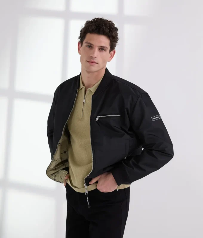 VESTE BOMBER RÉVERSIBLE VESTE BOMBER RÉVERSIBLE