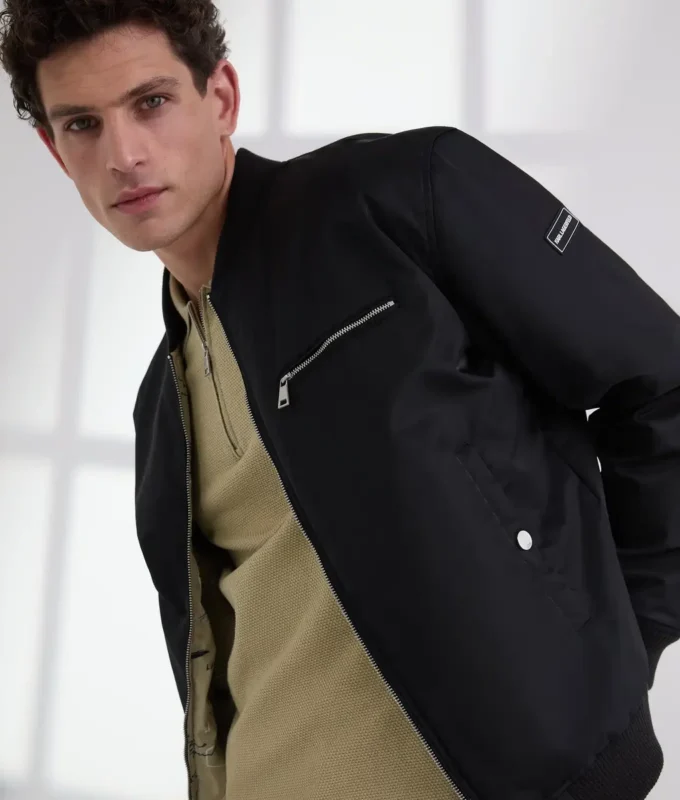 VESTE BOMBER RÉVERSIBLE VESTE BOMBER RÉVERSIBLE