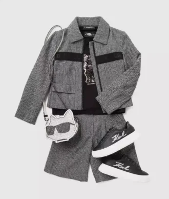 Veste bouclée pour fille