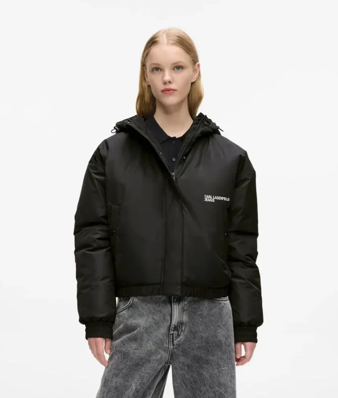 Veste à capuche légèrement rembourrée Veste à capuche légèrement rembourrée