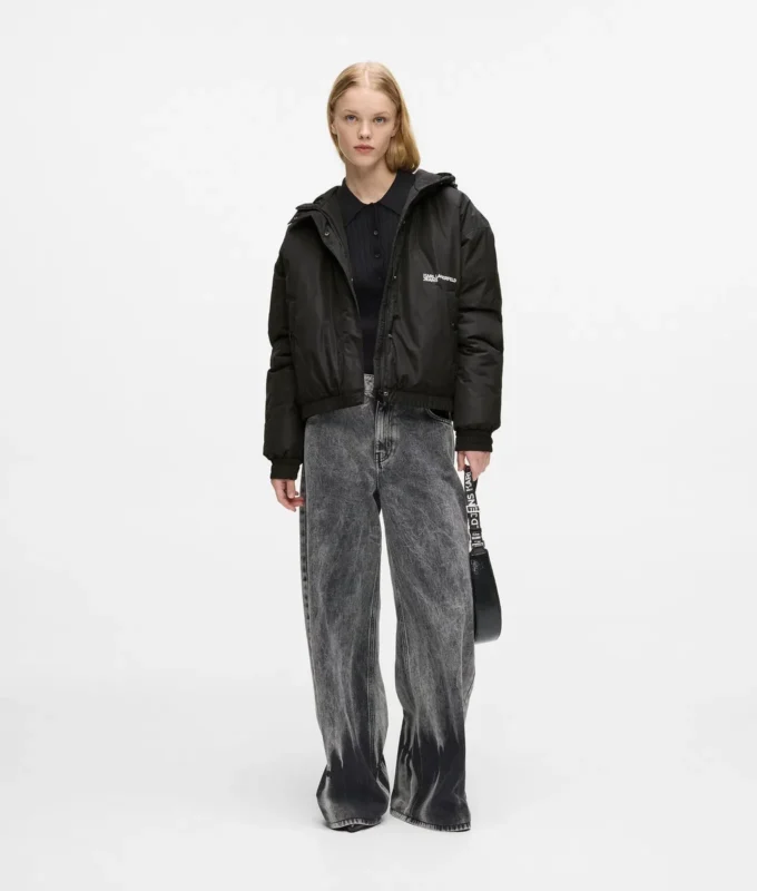 Veste à capuche légèrement rembourrée Veste à capuche légèrement rembourrée
