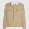 Veste à col en polaire Veste à col en polaire