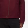 Veste courte en laine mélangée Veste courte en laine mélangée