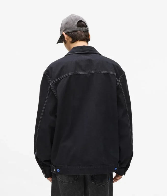 Veste à coutures contrastées Veste à coutures contrastées