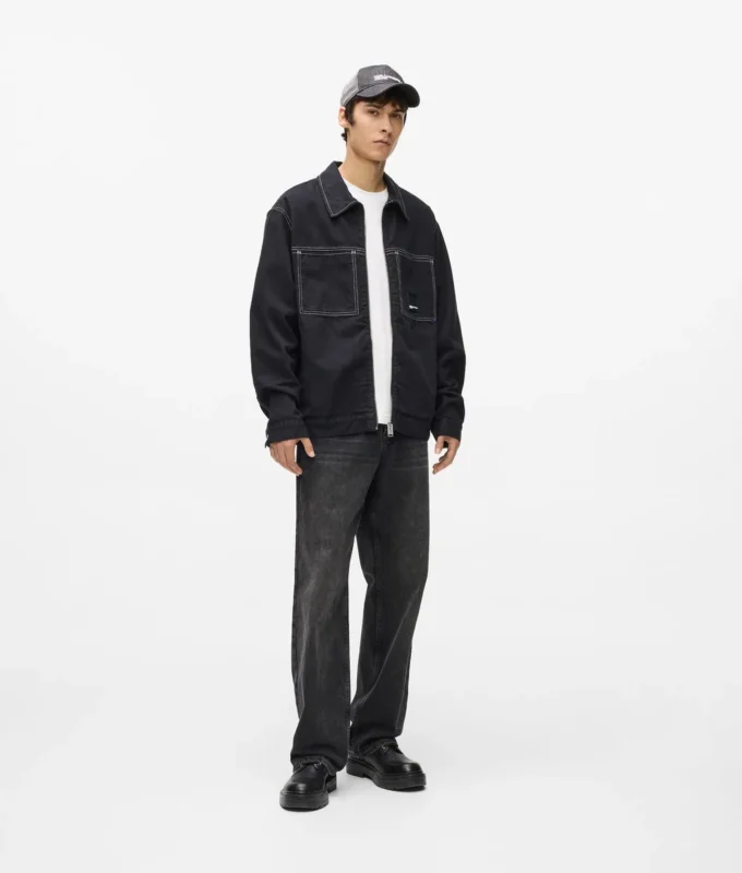 Veste à coutures contrastées Veste à coutures contrastées