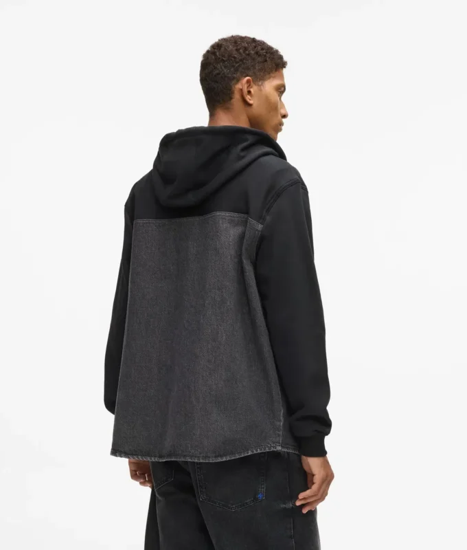 Veste à empiècements en denim Veste à empiècements en denim