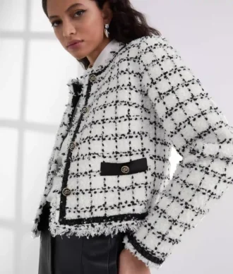 VESTE EN BOUCLÉ