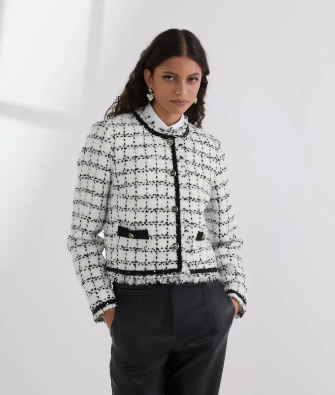 VESTE EN BOUCLÉ VESTE EN BOUCLÉ