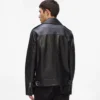 VESTE EN CUIR KARL ESSENTIAL VESTE EN CUIR KARL ESSENTIAL