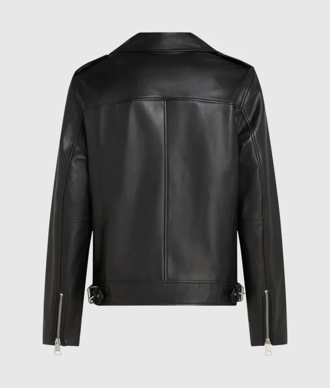 VESTE EN CUIR KARL ESSENTIAL VESTE EN CUIR KARL ESSENTIAL