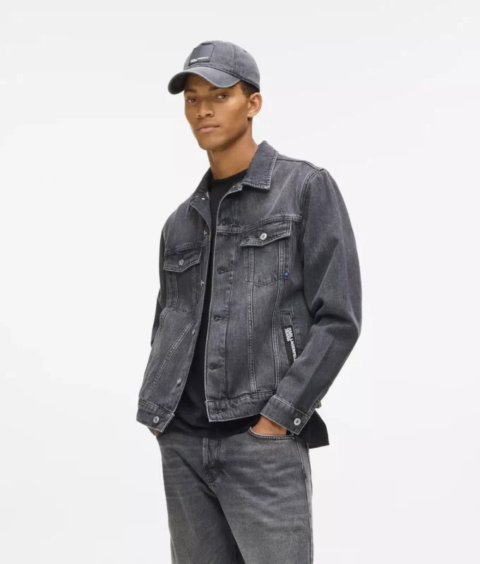 Veste en denim coupe classique Veste en denim coupe classique