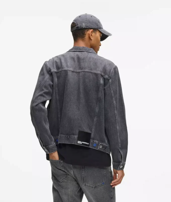 Veste en denim coupe classique Veste en denim coupe classique